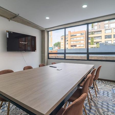 Cozy Loft In Parque Virrey Apartment โบโกตา ภายนอก รูปภาพ