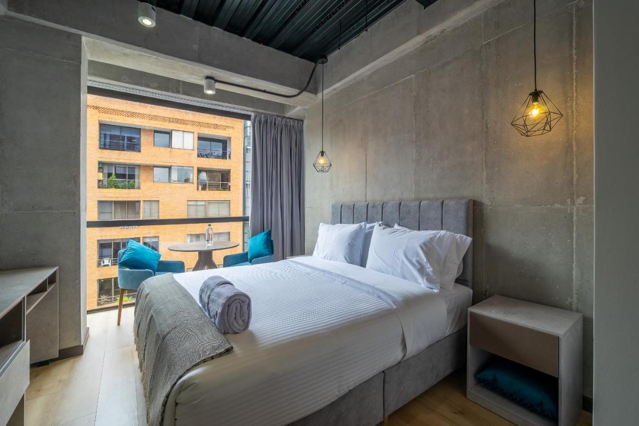 Cozy Loft In Parque Virrey Apartment โบโกตา ภายนอก รูปภาพ
