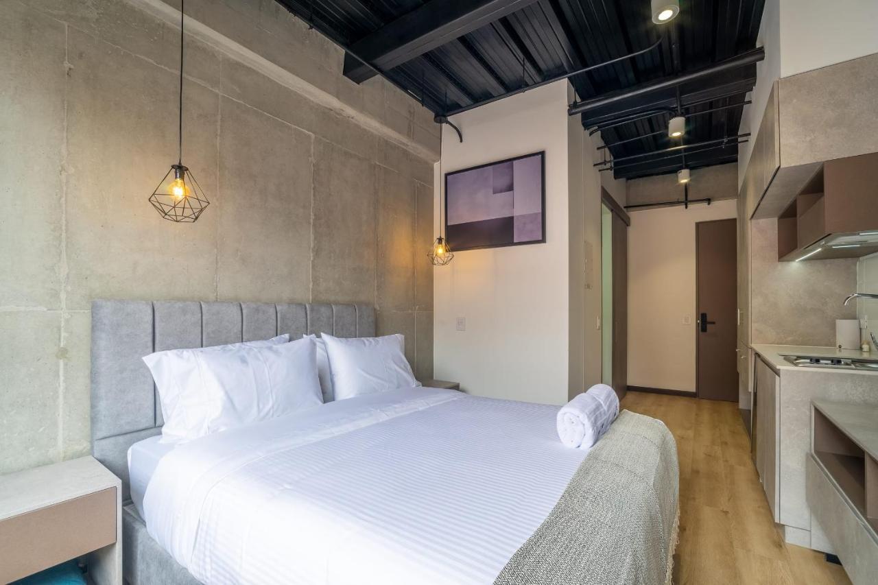 Cozy Loft In Parque Virrey Apartment โบโกตา ภายนอก รูปภาพ