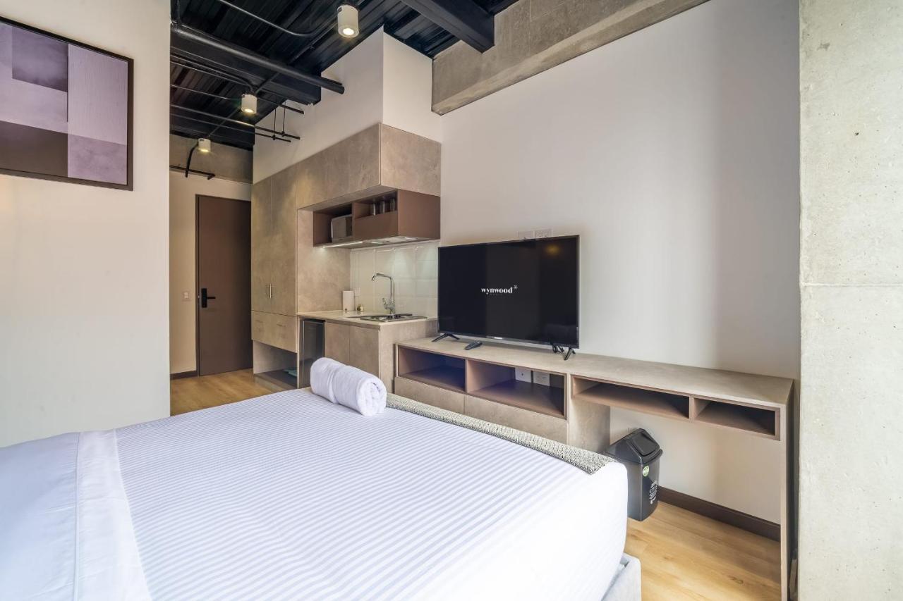 Cozy Loft In Parque Virrey Apartment โบโกตา ภายนอก รูปภาพ