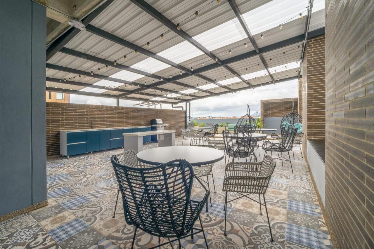 Cozy Loft In Parque Virrey Apartment โบโกตา ภายนอก รูปภาพ