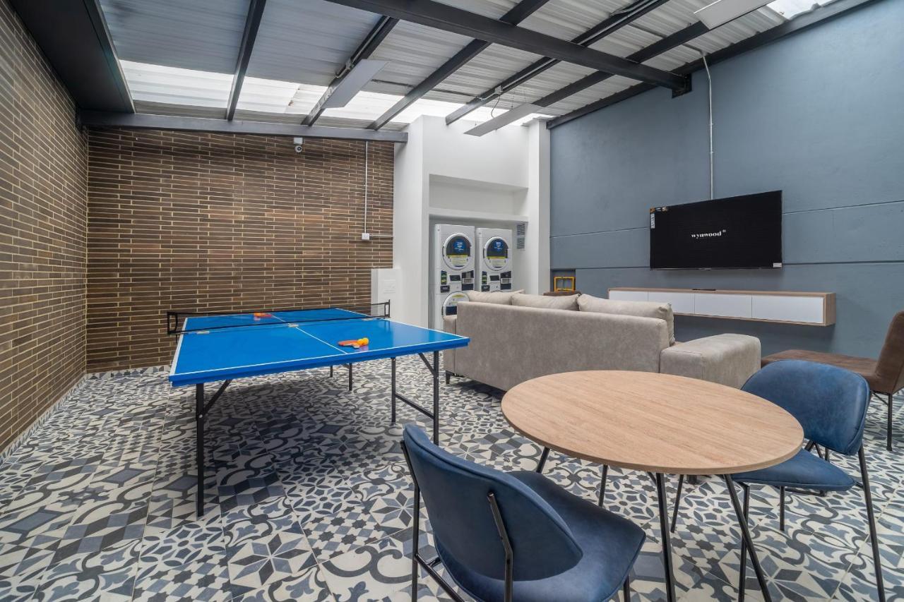 Cozy Loft In Parque Virrey Apartment โบโกตา ภายนอก รูปภาพ