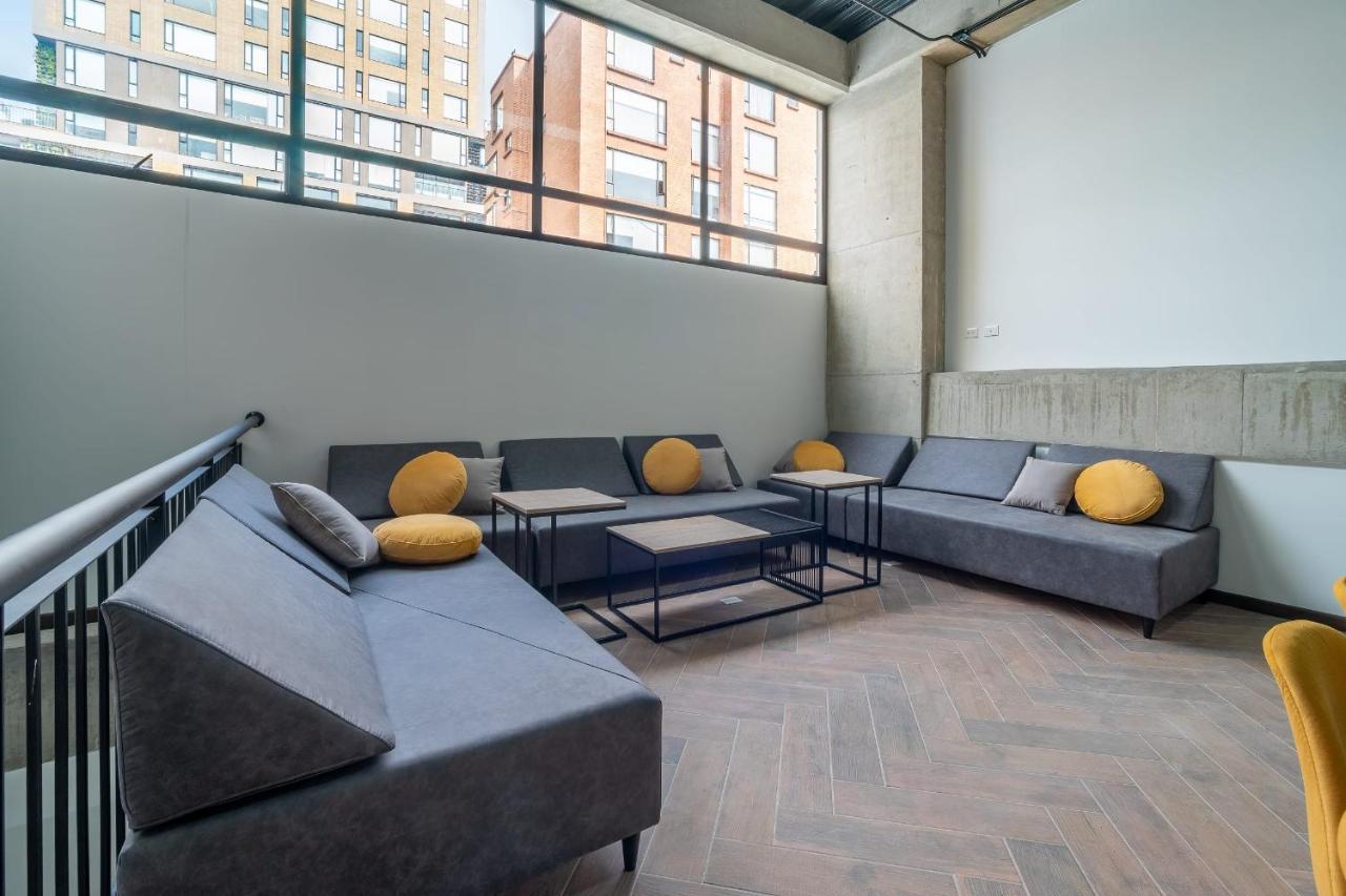 Cozy Loft In Parque Virrey Apartment โบโกตา ภายนอก รูปภาพ