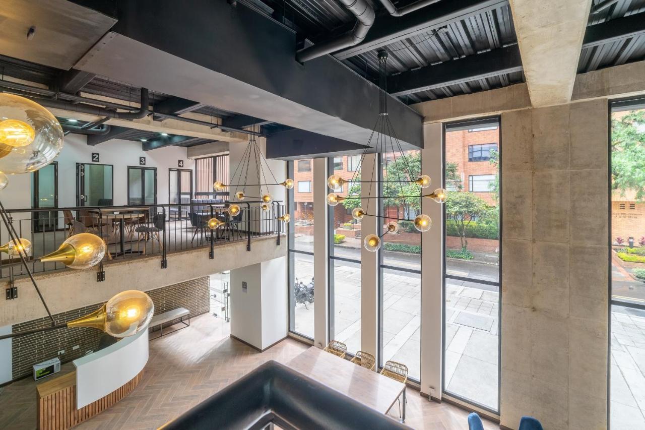 Cozy Loft In Parque Virrey Apartment โบโกตา ภายนอก รูปภาพ