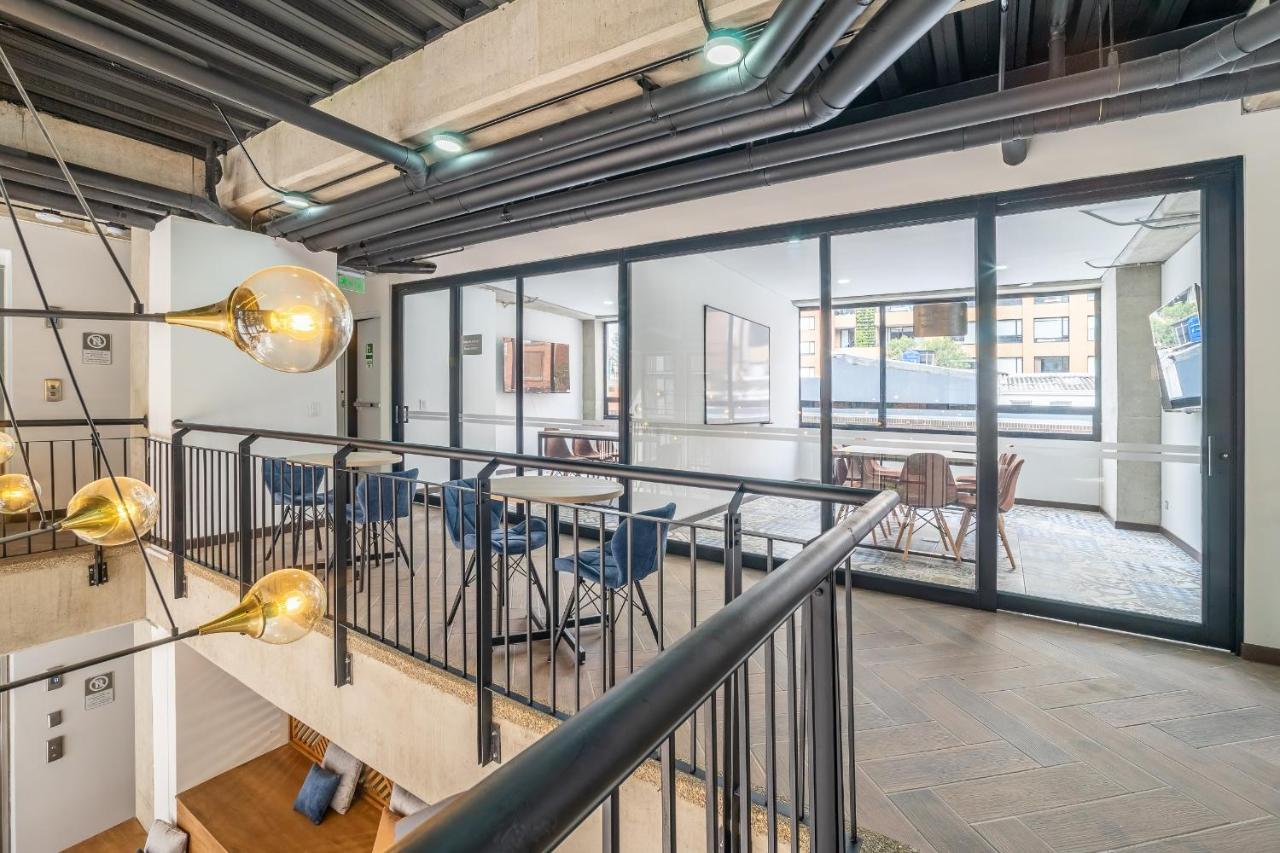 Cozy Loft In Parque Virrey Apartment โบโกตา ภายนอก รูปภาพ