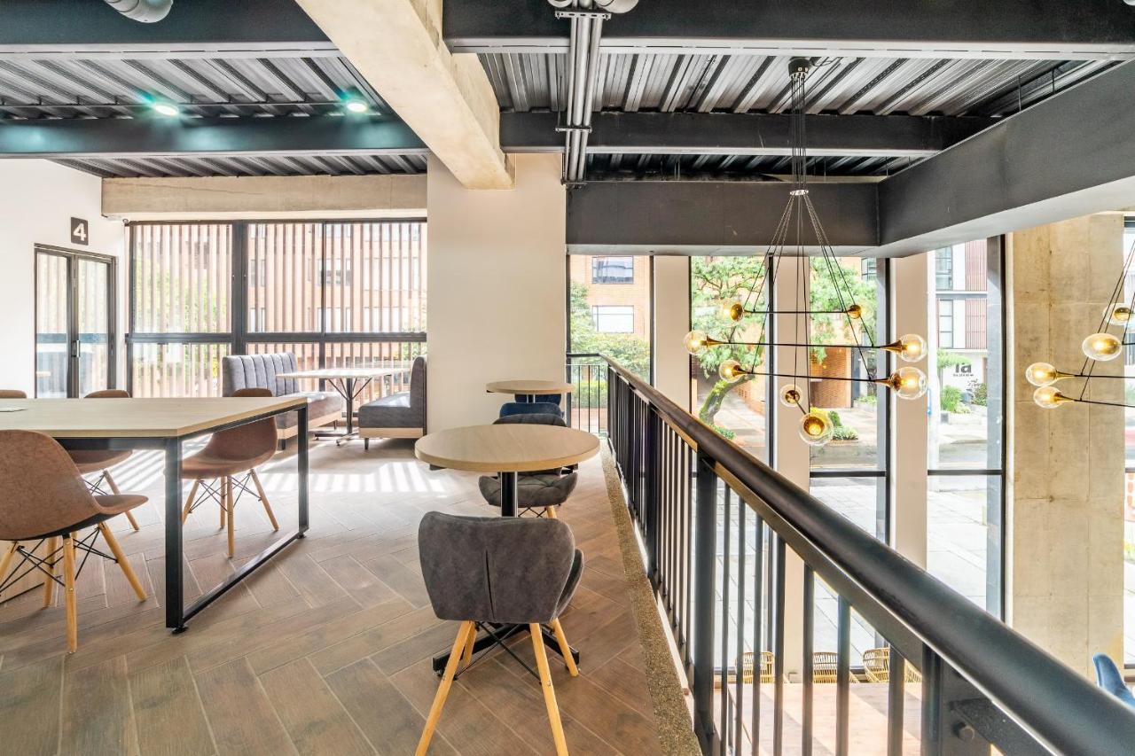 Cozy Loft In Parque Virrey Apartment โบโกตา ภายนอก รูปภาพ