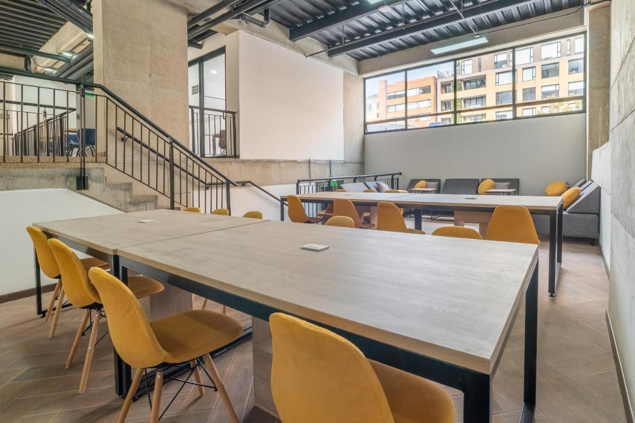 Cozy Loft In Parque Virrey Apartment โบโกตา ภายนอก รูปภาพ