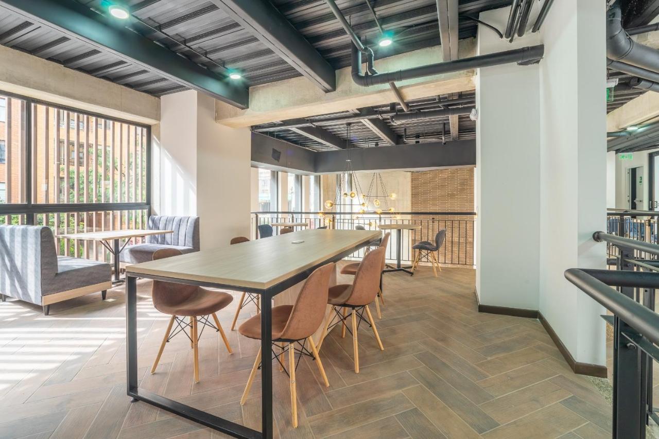Cozy Loft In Parque Virrey Apartment โบโกตา ภายนอก รูปภาพ
