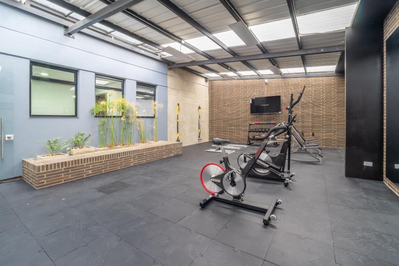 Cozy Loft In Parque Virrey Apartment โบโกตา ภายนอก รูปภาพ